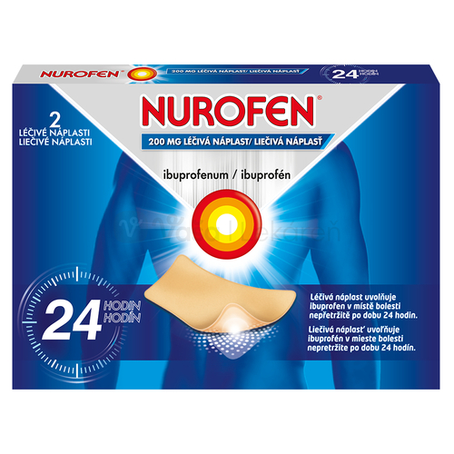 Nurofen 200mg Lieciva Naplast 2ks 3098764 xxx