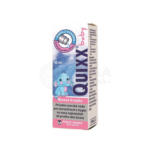 Quixx Baby 0,9% Nosové kvapky