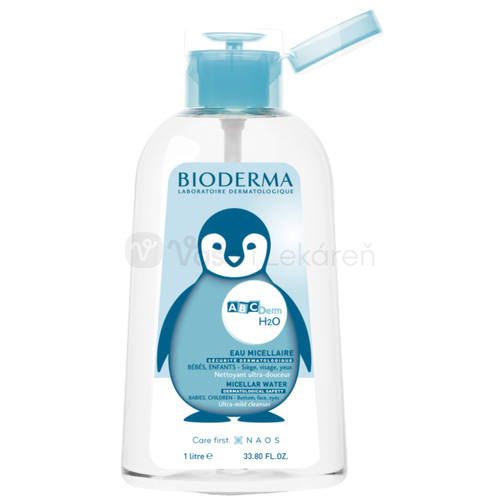 Biod Abcderm h2o 1000ml Cist.kojencov Babr0052 xxx