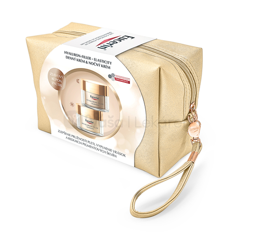 Eucerin Hyaluron-Filler + Elasticity Vianočný set v taštičke
