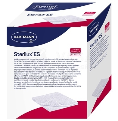 Sterilux ES Kompres sterilný (7,5 x 7,5 cm)