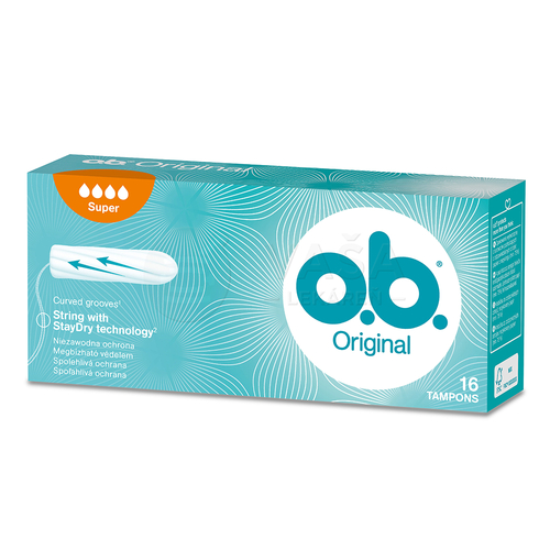 O.b. Original Super Hygienické tampóny