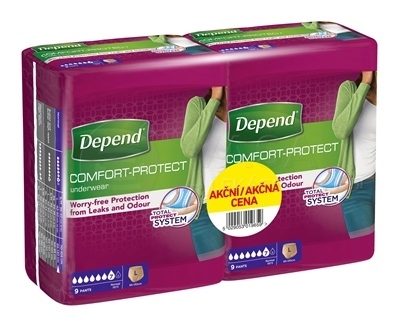 DEPEND NORMAL L pre ženy DUOPACK