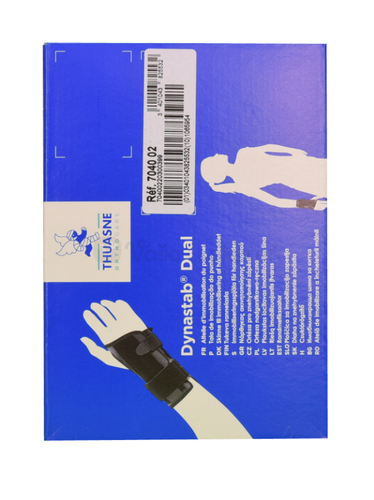 Dynastab Dual Bandáž zápästia, veľ. 1, čierna