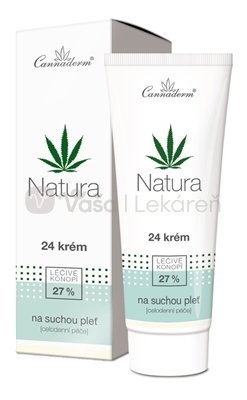 Cannaderm Natura Celodenný 24 krém na suchú pleť