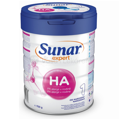 Sunar Expert HA 1 Počiatočná dojčenská výživa (od narodenia)
