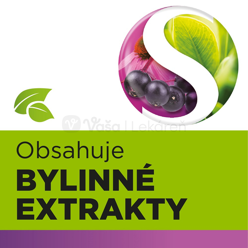 StrepHerbal Baza čierna a Echinacea s vitamínom C a Zinkom