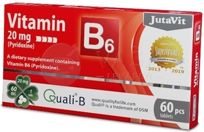 JutaVit Vitamín B6 20 mg