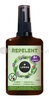 Leros Bylinný repelent proti komárom a kliešťom