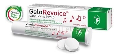 GeloRevoice Pastilky na hrdlo