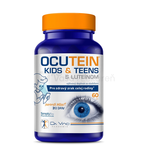 Da Vinci Ocutein Kids &amp; Teens S luteínom