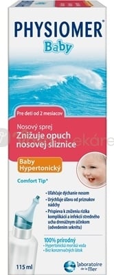 Physiomer Baby Hypertonický nosový sprej s obsahom morskej vody