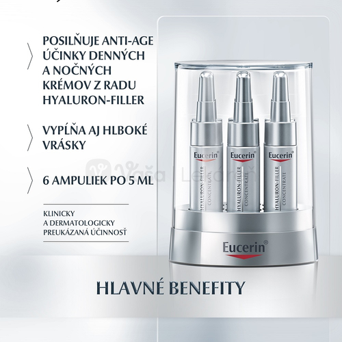 Eucerin Hyaluron-Filler Anti-Age sérum proti vráskam