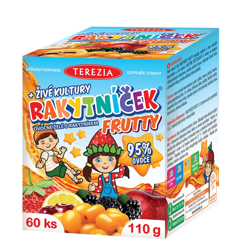 TEREZIA Rakytníček Frutty + živé kultúry