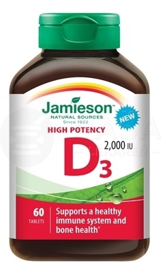 Jamieson Vitamín D3 2000 IU