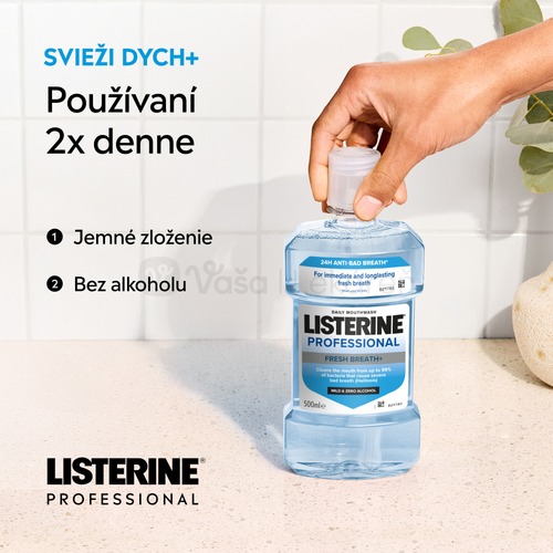 Listerine Professional Fresh Breath +