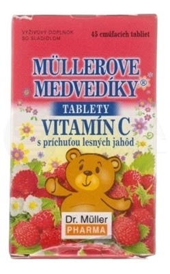 Müllerove medvedíky Vitamín C