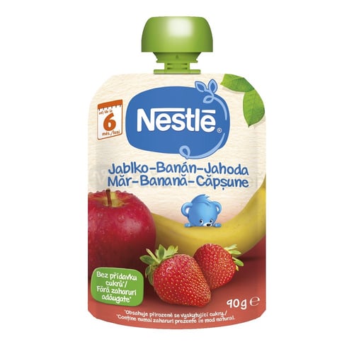 Nestlé Kapsička Jahoda Jablko Banán (od ukončeného 6. mesiaca)