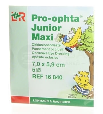 Pro-ophta Junior Maxi Očné Krytie