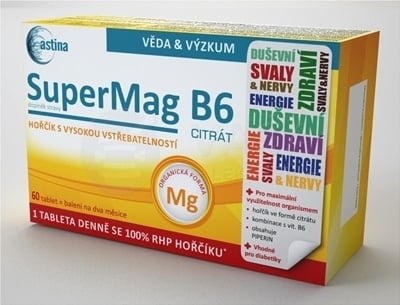 Astina SuperMag B6 citrát