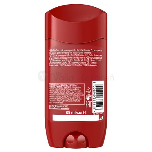 Old Spice Whitewater Tuhý deodorant pre mužov