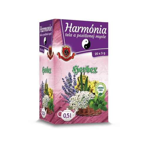 Herbex Bylinný čaj Harmónia tela a pozitívnej mysle