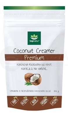 Topnatur Coconut Creamer Premium Kokosová pochúťka do kávy