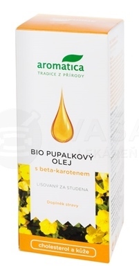 Aromatica Bio pupalkový olej s beta-karoténom
