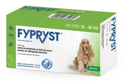Fypryst Spot pes m 3x1,34ml 10-20kg 792192 xxx