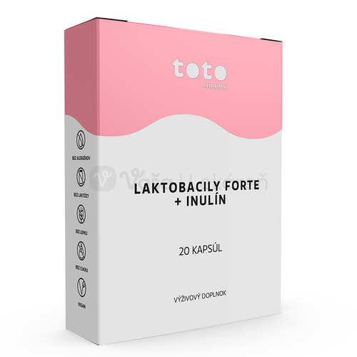 TOTO Laktobacily Forte + Inulín