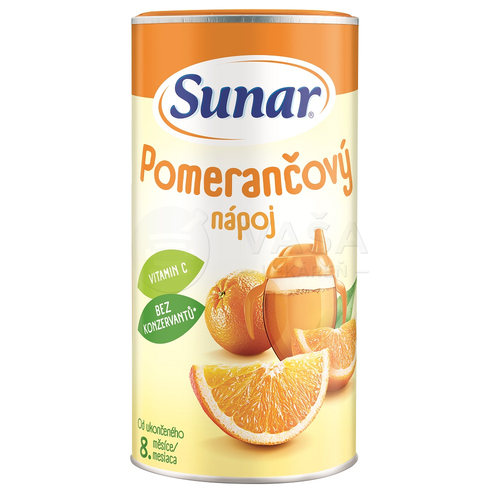 Sunar Rozpustný nápoj Pomarančový (od ukončeného 8. mesiaca)