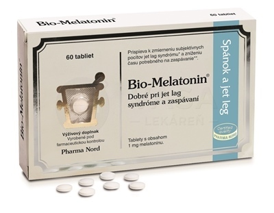 Pharma Nord Bio-Melatonin 1 mg (spánok a jet leg)