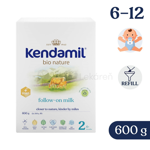 Kendamil BIO Nature 2 HMO+ Následná mliečna dojčenská výživa (od ukončeného 6. mesiaca)