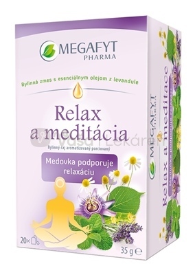 Megafyt Bylinný čaj Relax a meditácia