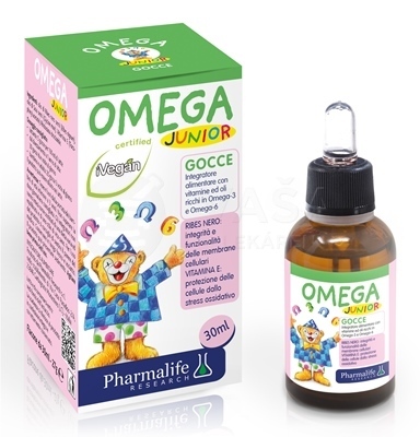 Pharmalife Omega Junior Detské Omega 3 kvapky