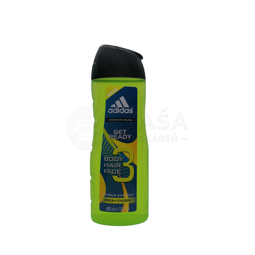 Adidas Get Ready Sprchový gél 3v1