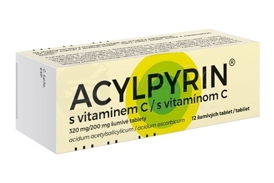 Acylpyrin s vitamínom C