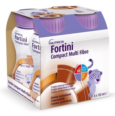 Fortini Compact Multi Fibre Príchuť čokoláda-karamel