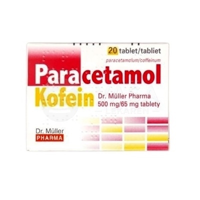 Dr. Müller Pharma Paracetamol Kofein 500 mg/65 mg