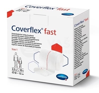 Coverflex fast elastický hadicový obväz