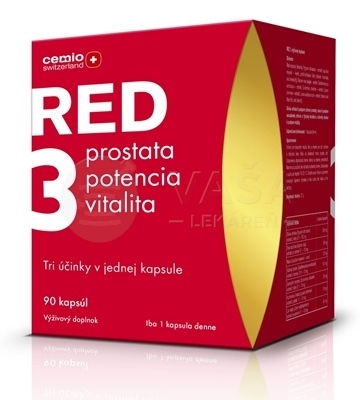 Cemio RED3 + darček