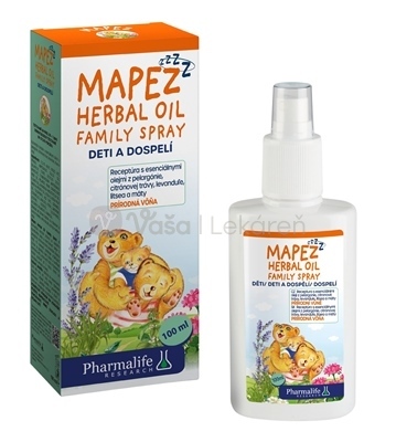 Pharmalife Mapez Herbal Oil Family Spray (Repelent)