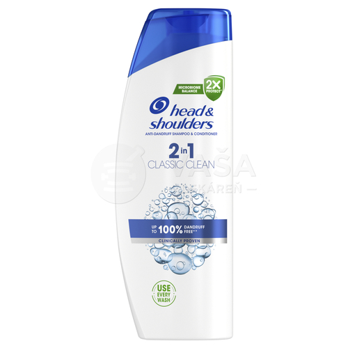 Head &amp; Shoulders 2v1 Classic Clean Šampón proti lupinám