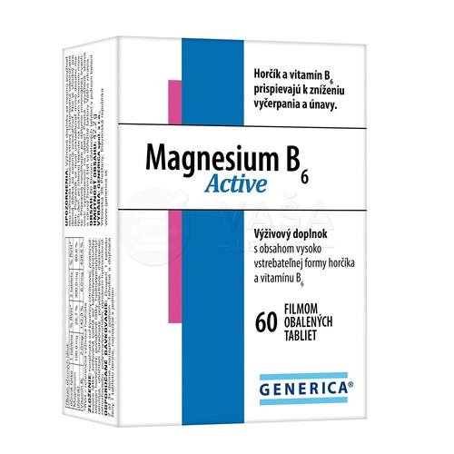 GENERICA Magnesium B6 Active
