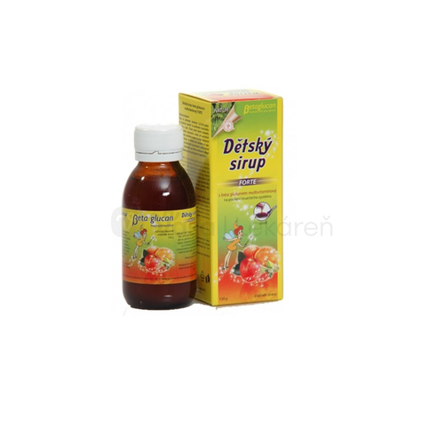 Natures Detský sirup s betaglukánom multivitamínový Forte