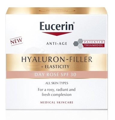 Eucerin Hyaluron-Filler + Elasticity Rosé SPF30 Denný anti-age krém