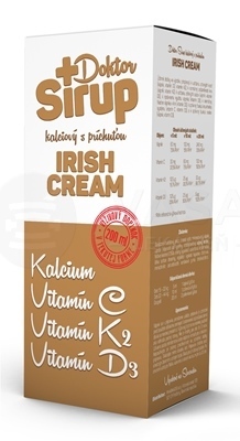 Doktor Sirup Kalciový sirup irish cream