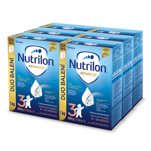 Nutrilon Advanced 3 Batoľacia mliečna výživa (od ukončeného 12. mesiaca) MULTIPACK