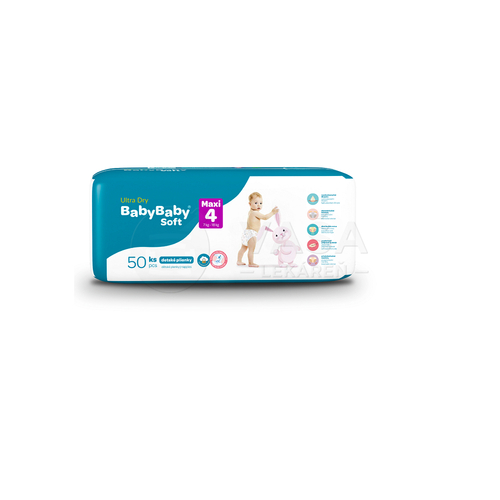 Babybaby Soft Ultra Dry Maxi 4 Detské plienky (7-18 kg)