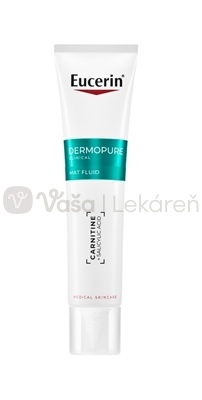 Eucerin DermoPure Clinical Zmatňujúci fluid na mastnú pleť so sklonom k akné